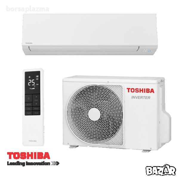 Инверторен климатик Toshiba Shorai Edge RAS-B13G3KVSG-E + RAS-13J2AVSG-E1, снимка 1