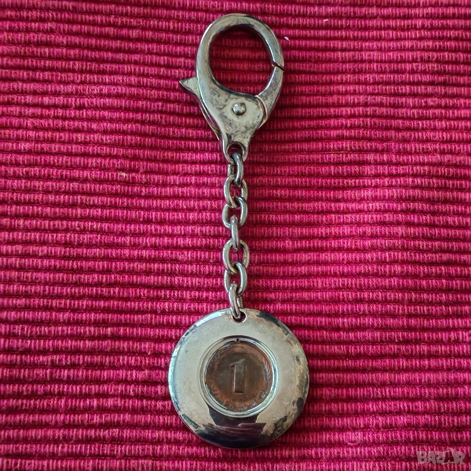 Стар ключодържател 1pfennig 1984 г, Германия. , снимка 1