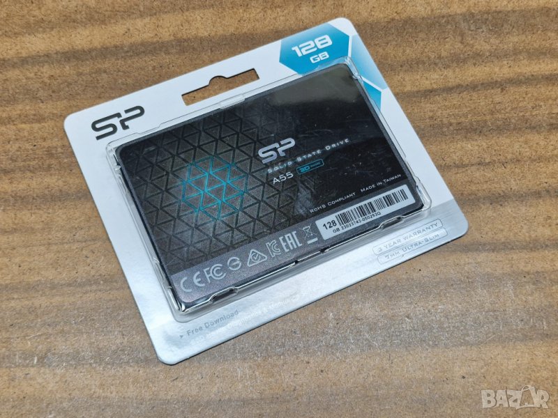 ⚠️Нов бърз SSD диск ССД хард диск 128GB Silicon Power, снимка 1