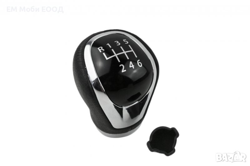 Топка кожена за скоростен лост Нисан Nissan Qashqai J11 X-trail T32 Pulsar C13 2013 - 2021 с 6 ск., снимка 1