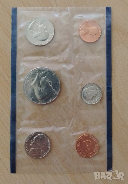 САЩ Сет монети и жетон, снимка 1