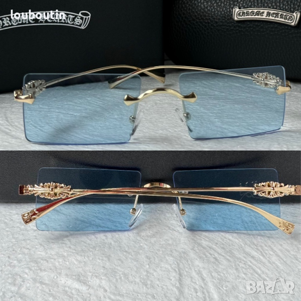 CHROME HEARTS мъжки слънчеви очила, снимка 1