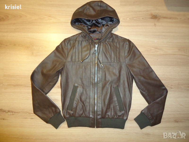 ЕСТЕСТВЕНА КОЖА СТРАХОТНО ЯКЕ--S номер, снимка 1