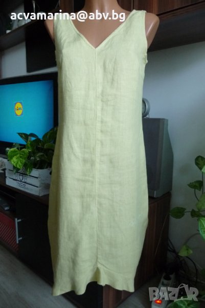 италианска рокля от лен, снимка 1