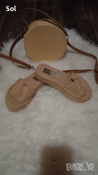 Чехли 37н. + чанта, снимка 1