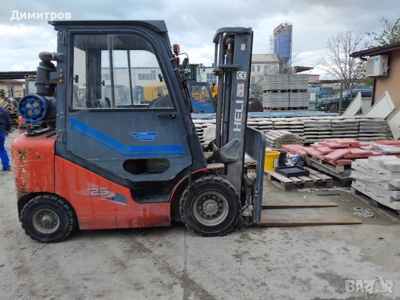 Продаваме газокар HELI 2.5 тона, снимка 1