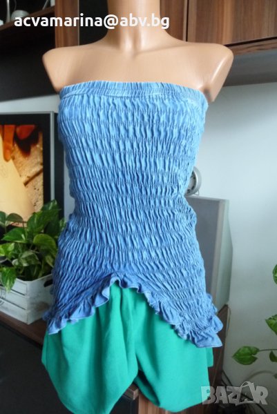 дънково бюстие /бюстие от деним /, снимка 1