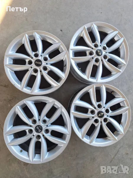 ОРИГИНАЛНИ АЛУМИНИЕВИ ДЖАНТИ ЗА МИНИ КУПЪР-5Х120Х72.6-17цола, снимка 1