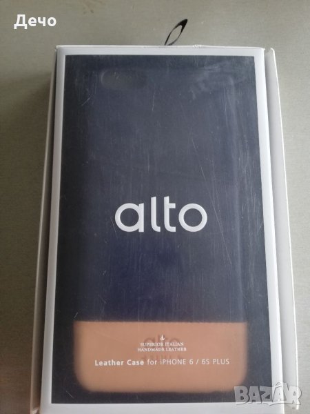 УНИКАЛЕН КЕЙС ALTO IPHONE 6/6S PLUS Естествена кожа ръчна изработка, снимка 1