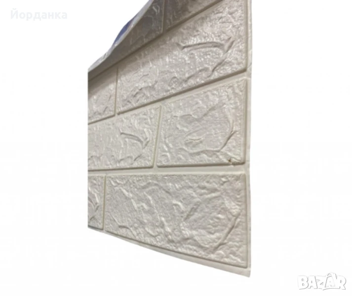 Декоративен 3D тухлен тапет за стени от PE пяна 77х70 см., снимка 1