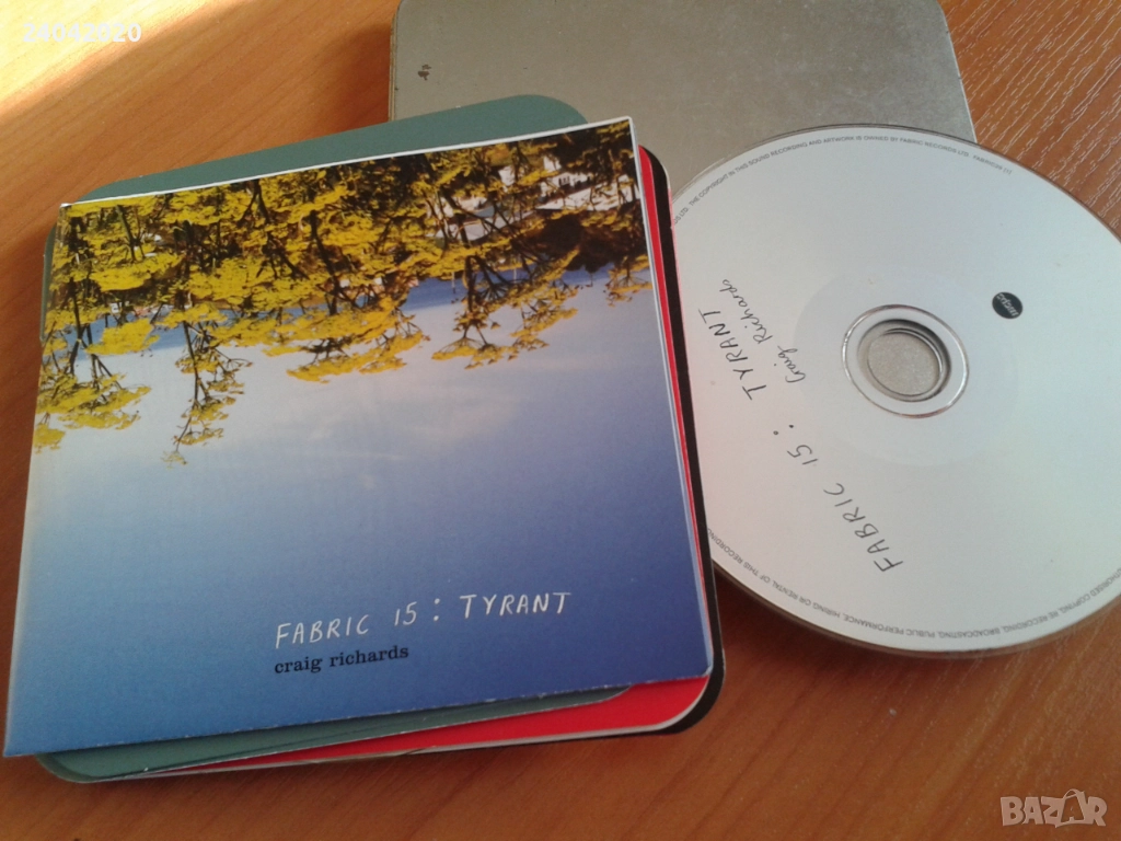 Craig Richards – Fabric 15: Tyrant оригинален диск, снимка 1