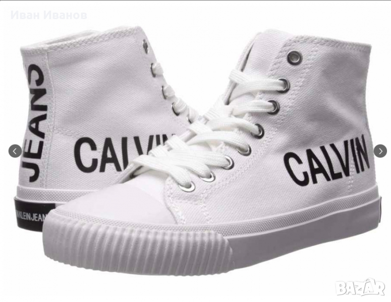 Кецове CALVIN KLEIN JEANS Iacopo Canvas  номер38,5- 39 , снимка 1