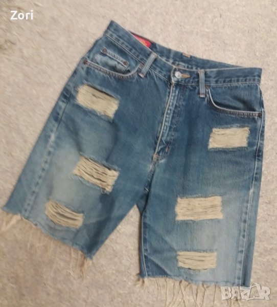 Мъжки накъсани дънки, снимка 1