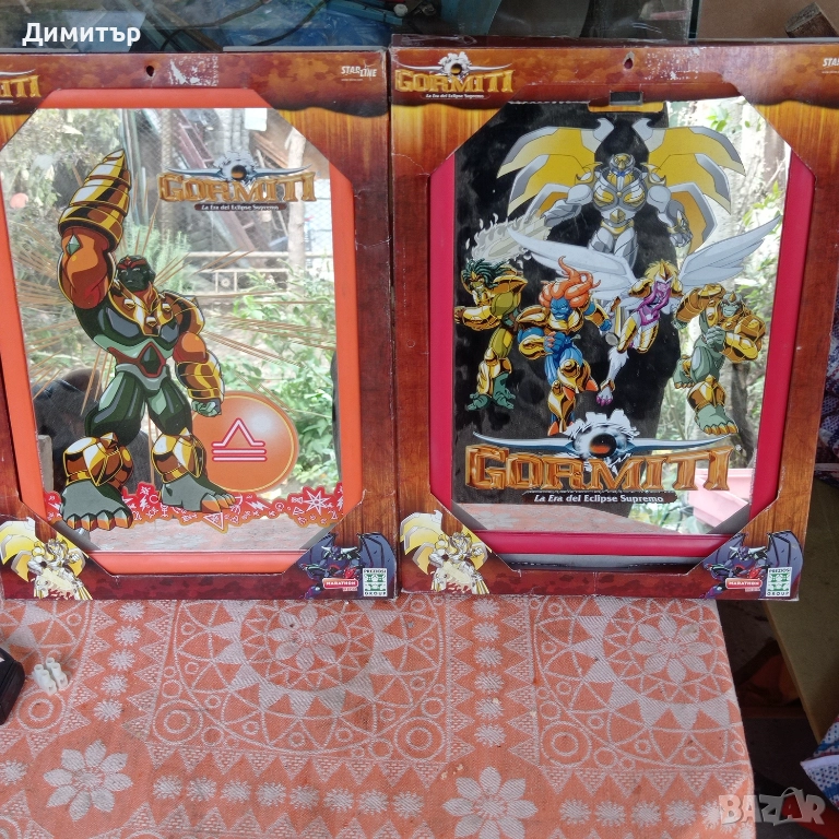 2 броя оригинални колекционерски плакети на gormiti, снимка 1