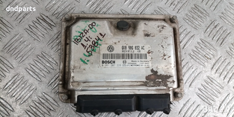 Компютър Seat Ibiza 1.4i 2000г. 6K0906032AC 0261207228	, снимка 1