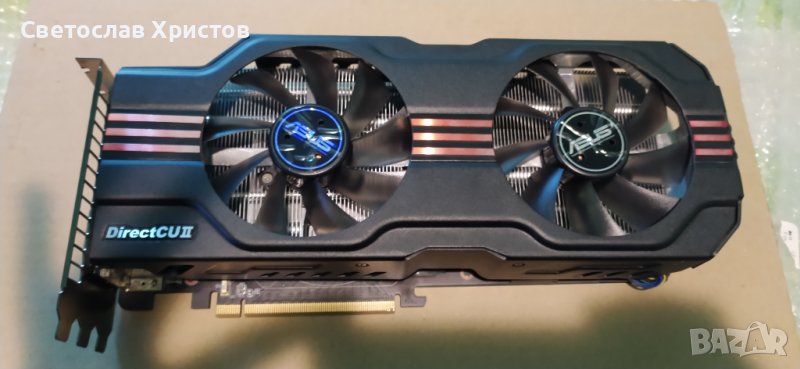 Продавам видео карта nVidia ASUS GTX570 - ENGTX570 DCII/2DIS/1280MD5 2xDVI HDMI DP PCI-E, снимка 1