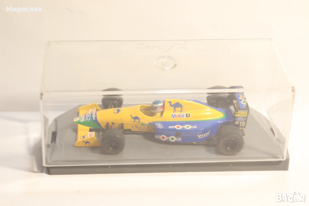 1:43 ONYX BENETTON FORD БОЛИД ФОРМУЛА F1, снимка 1