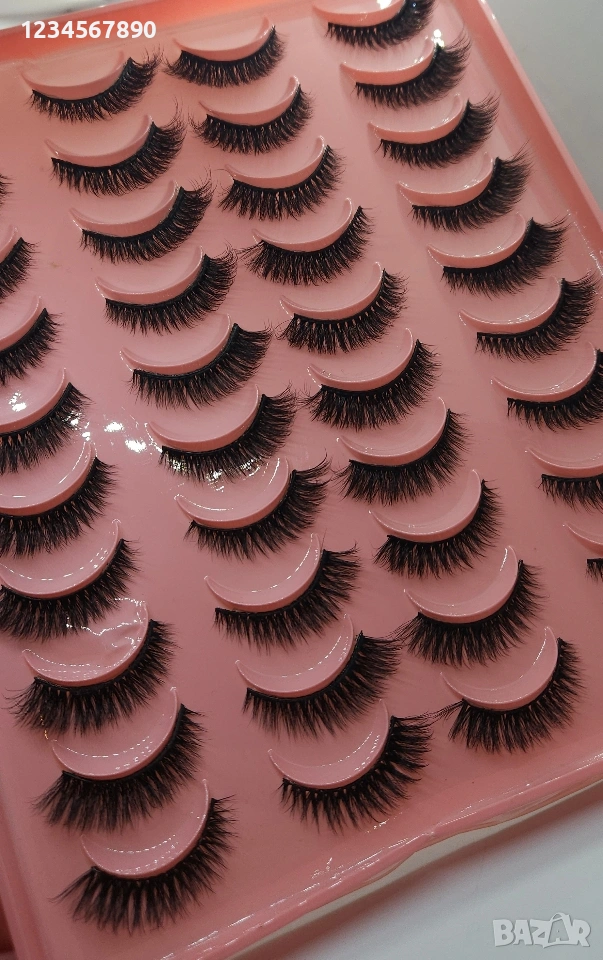 3D Мигли 20 чифта в кутия, снимка 1