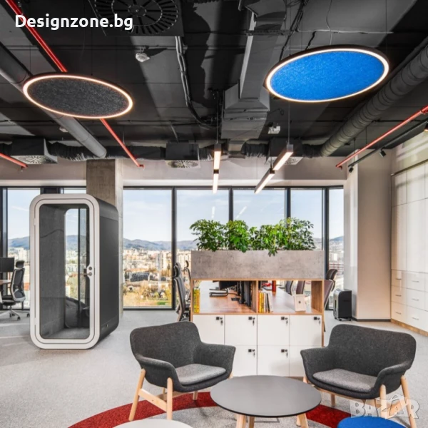 Висяща акустична LED лампа Cool Acoustic, снимка 1