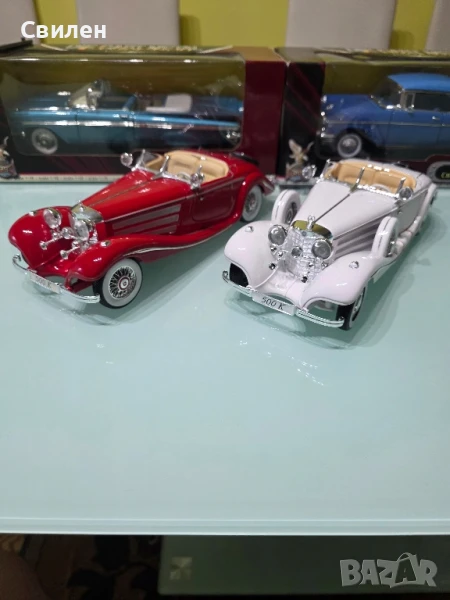 Mercedes 500K 1936 мащаб 1:18, снимка 1