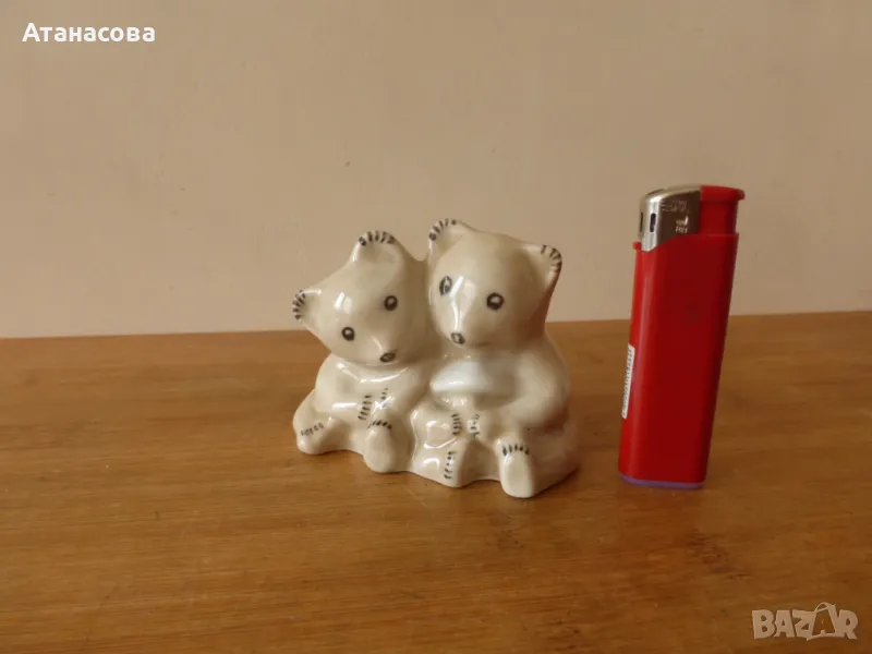 Чешка порцеланова фигура на две Мечета Royal Dux, снимка 1