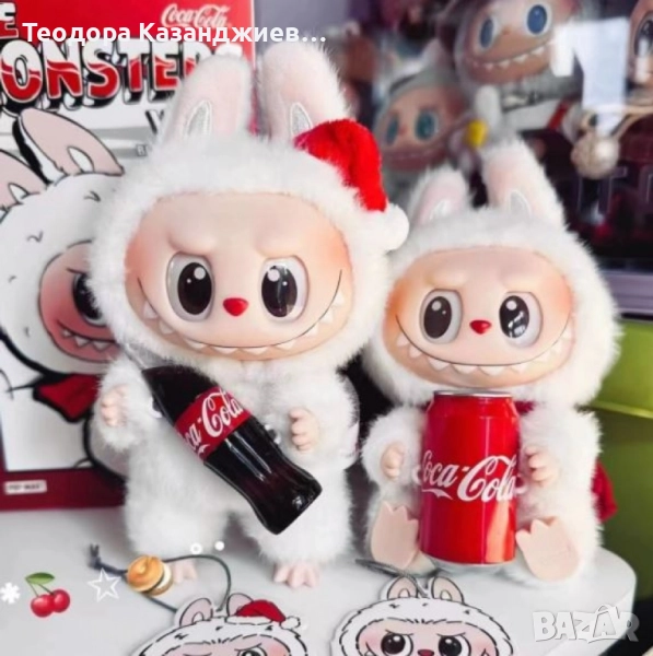 Колекционерски Labubu x Coca-Cola – Зимна лимитирана серия Pre order, снимка 1