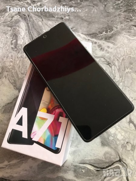 Samsung Galaxy A71 128GB Dual Black, снимка 1