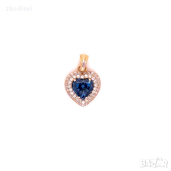 Златен медальон 1,91гр. 14кр. проба:585 модел:34411-3, снимка 1