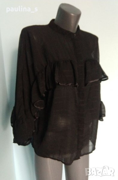 Луксозна риза за повод "Pieces" / голям размер , снимка 1