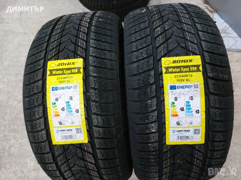 НОВИ ЗИМНИ СПОРТ ПАКЕТ SONIX 255/40/19+275/40/19, снимка 1