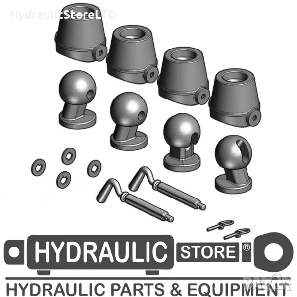 Комплект сфери за самосвал 85мм 25185101, снимка 1