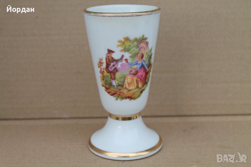 Стара Френска ваза ''Limoges'' , снимка 1