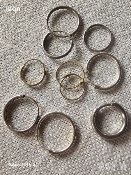 Сребърни обеци.  925 Проба.Цена 22.99лв. Разгледайте и останалите ми обяви., снимка 1