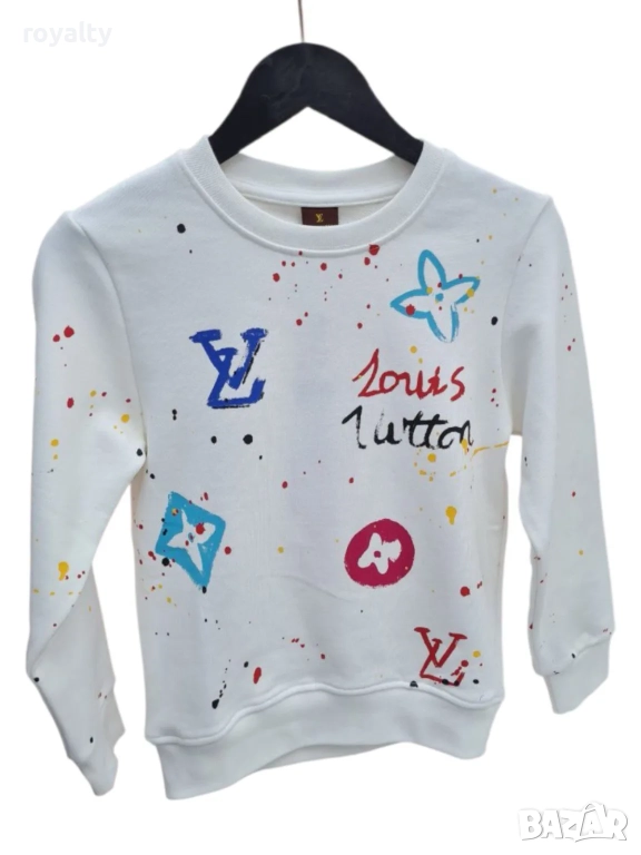 Блуза с дълъг ръкав за деца LV Два цвята , снимка 1