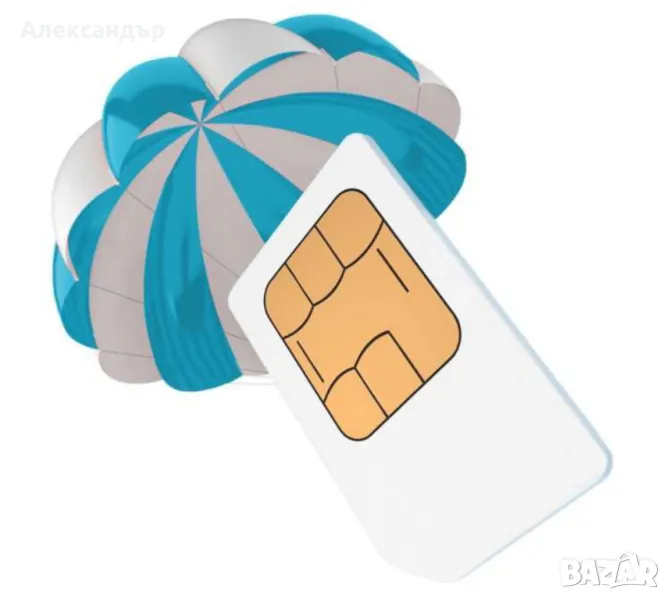 Предплатена SIM карта за интернет без договор и месечни такси, снимка 1