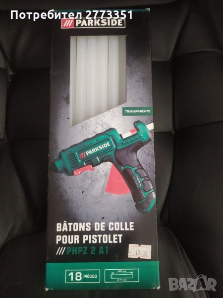 Силиконови пръчки Parkside280Mm/11mm, снимка 1