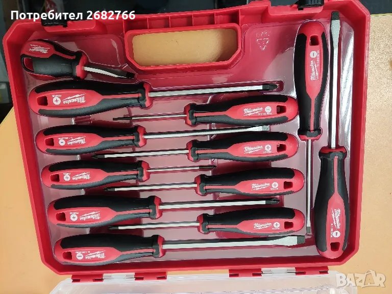 отвертки к-т milwaukee, снимка 1