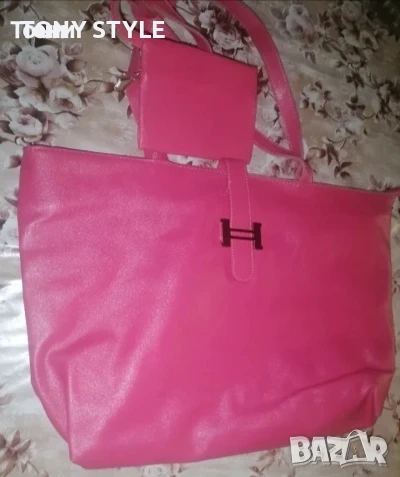 Нова Кожена Дамска Голяма Чанта , снимка 1