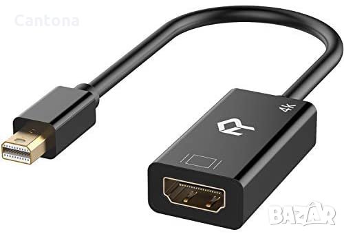 Rankie Mini DisplayPort към HDMI, позлатен Mini DisplayPort (съвместим с Thunderbolt порт) към HDMI , снимка 1