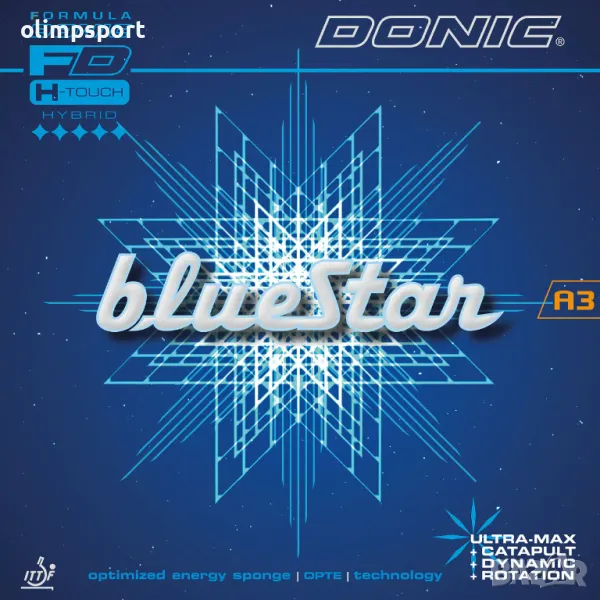 гума за тенис на маса Donic Bluestar A3 нова  , снимка 1