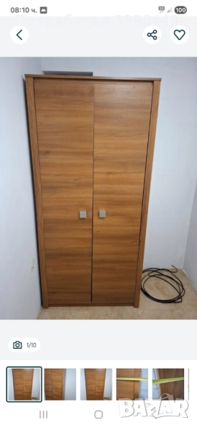 Двукрилен гардероб , снимка 1