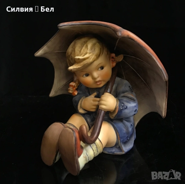 Момиче с чадър Hummel Goebel , снимка 1
