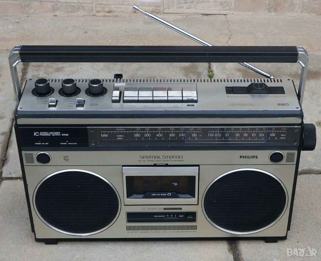 Красив и масивен Филипс 580! Сервизиран! , снимка 1