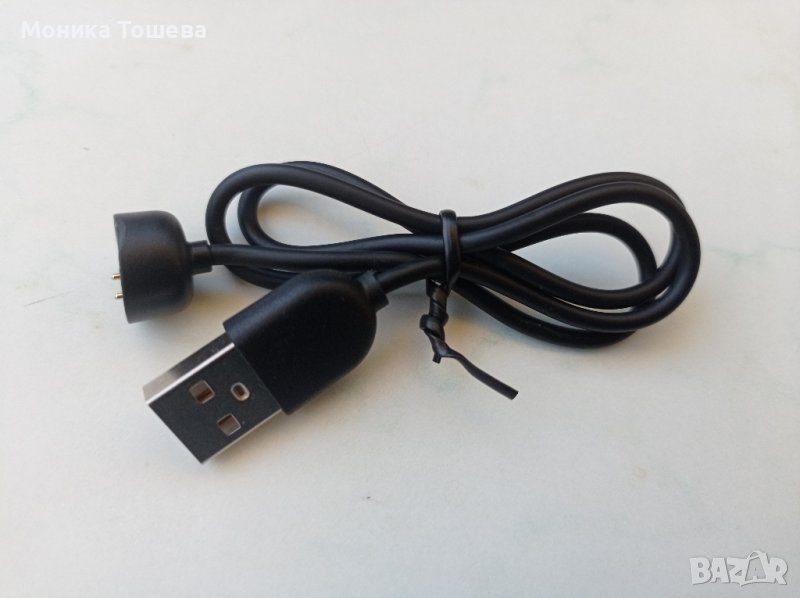 Магнитни USB зарядни за Xiaomi Mi Band 5,6 и 7, снимка 1