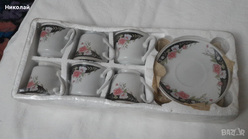 Нов комплект чаени чаши, снимка 1