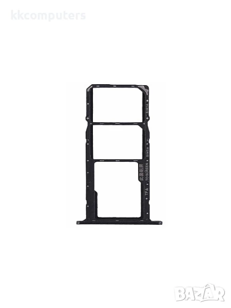 SIM държач Huawei Y5 2019 (AMN-LX9) : Цвят: Black, снимка 1