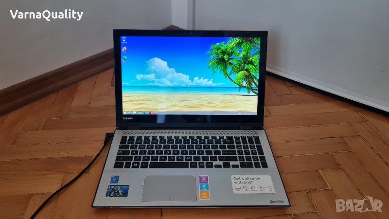 15.6" FHD IPS, Мощен Toshiba Radius P55W, i7-5500U up to 3.00 GHz, 500GB SSHD, 8GB RAM Harman Kardon, снимка 1
