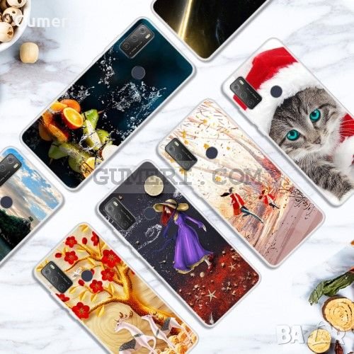 A1 Alpha 21 Силиконов Гръб С Картинки, снимка 1