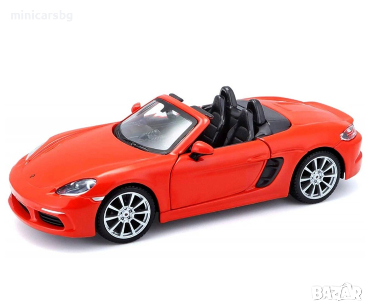 Метални колички: Porsche 718 Boxster, снимка 1