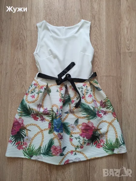 Елегантна дамска рокля, размер М, снимка 1